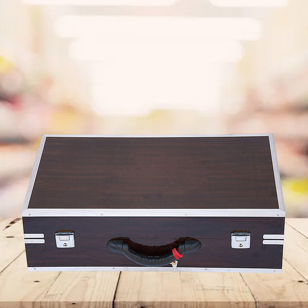 Binas Professional Harmonium | 9/3 Scale Changer Model with Gig Bag Hand Pumped