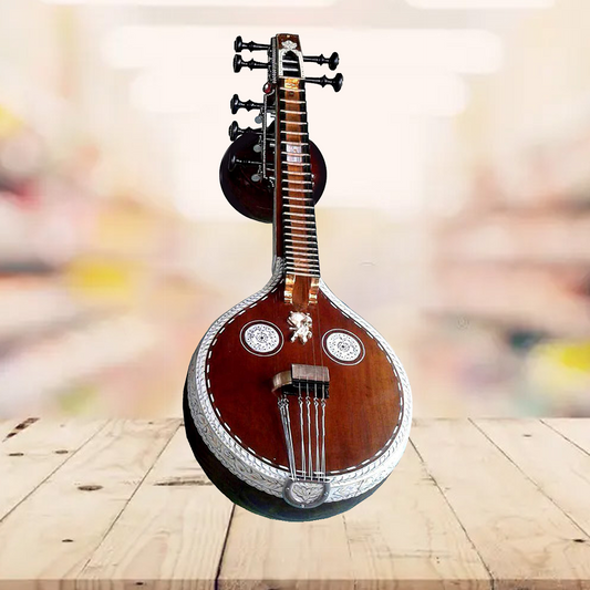 Binas Saraswati Veena Goddess Handmade Wood  Professional Tun Quality