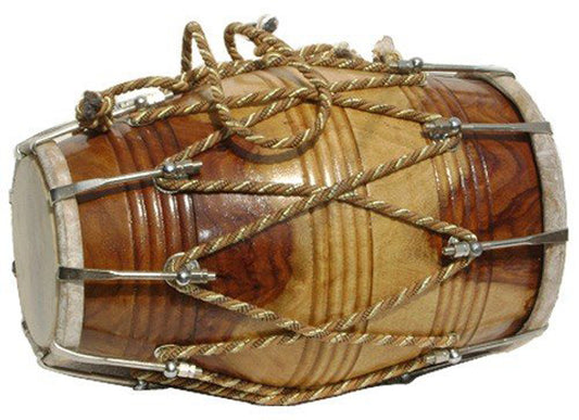 Binas Professional dholak drum Musical instruments Folk New Teak wood 16 Inches nut bolt with doory Dholak Dhol dholki nuts Tuning Spanner + Carrey Bag