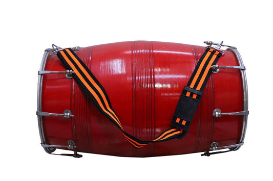 Binas Professional 24-Inches Punjabi Dhol dholki With nuts Tuning Spanner + Carrey Bag  Musical instrument Folk New dholak drum dhol drum