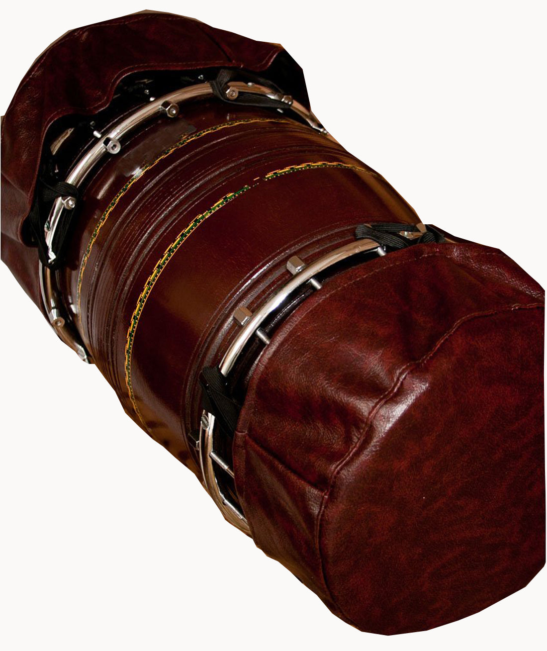 Binas Professional dholak drum Musical instruments Folk New Teak Wood 21 Inches nut bolt Dholak Dhol dholki + nuts Tuning Spanner + Carrey Bag