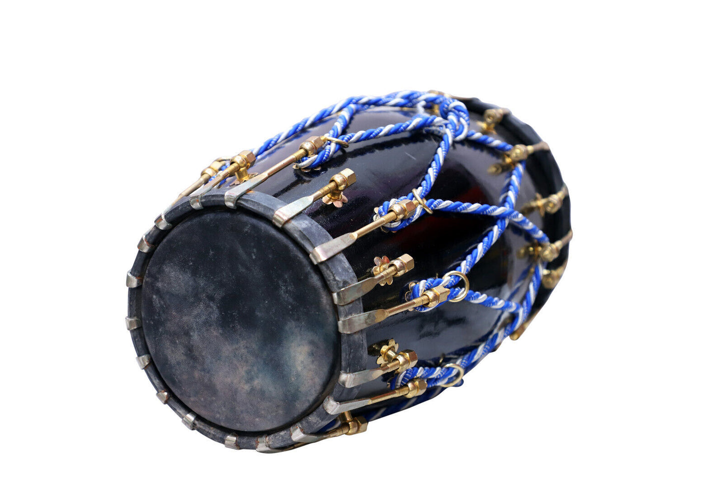 Binas Professional dholak drum Musical instruments Folk New Teak wood 17 Inches nut bolt with doory Dholak Dhol dholki nuts Tuning Spanner + Carrey Bag