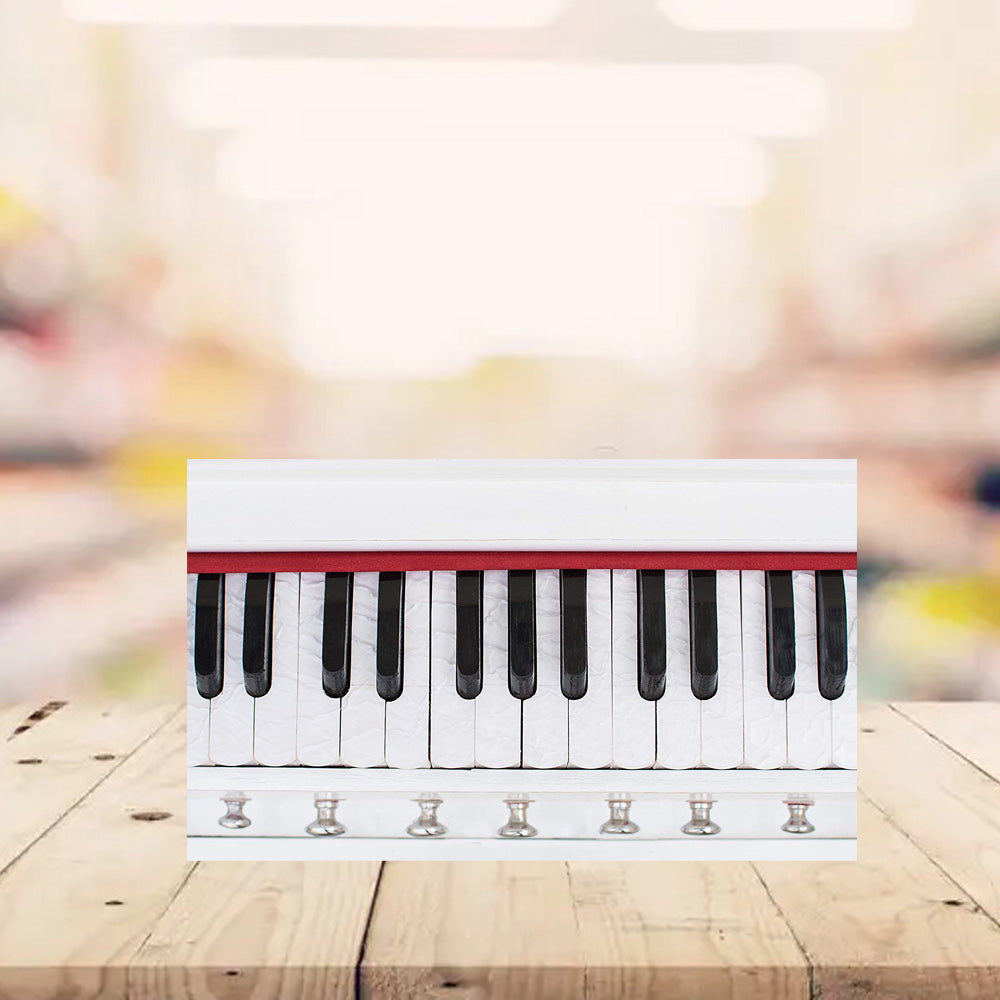 Binas Harmonium Traveler Hand Pumped/Portable/Folding 9 Stops- 5 Main & 4 Drones, 3½ Octaves, Teak Color, Coupler, Gig Bag, Bass-Male Reed - 440 Hz, Suitable for Yoga, Bhajan, Kirtan, etc