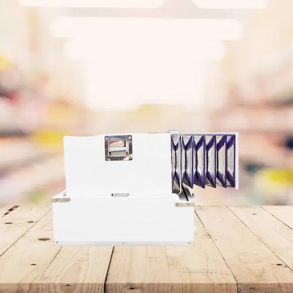 Binas Harmonium Traveler Hand Pumped/Portable/Folding 9 Stops- 5 Main & 4 Drones, 3½ Octaves, Teak Color, Coupler, Gig Bag, Bass-Male Reed - 440 Hz, Suitable for Yoga, Bhajan, Kirtan, etc